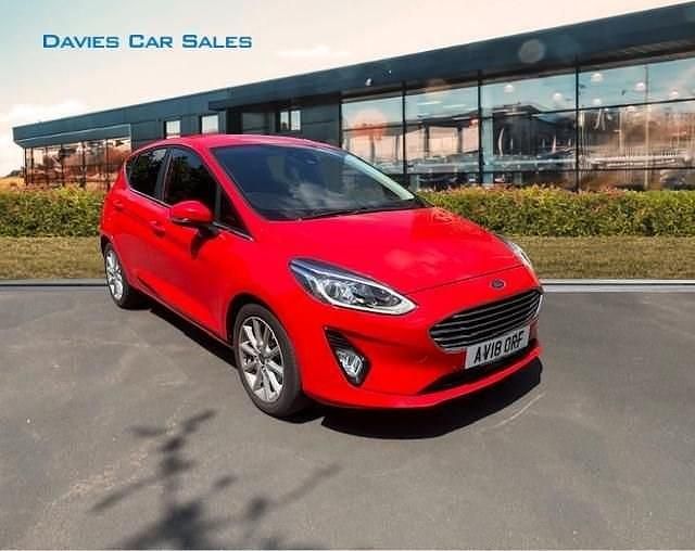 Used Ford Fiesta Titanium X 125 HP (91 kW) 2018 Red Hatchback