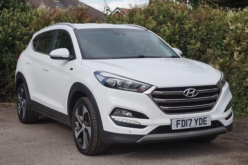 White Used 2017 Hyundai Tucson Edition SUV | £10,290 (Fair price) - Image 1/3