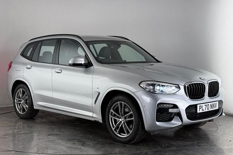 Silver Used 2020 BMW X3 M Sport SUV | £28,150 (Good price) - Image 1/1