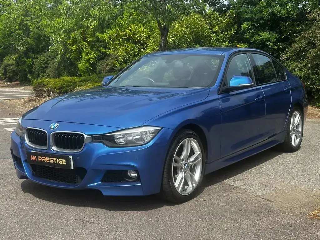 Used BMW 320 M Sport 184 HP (135 kW) 2012 Estoril blue Sedan
