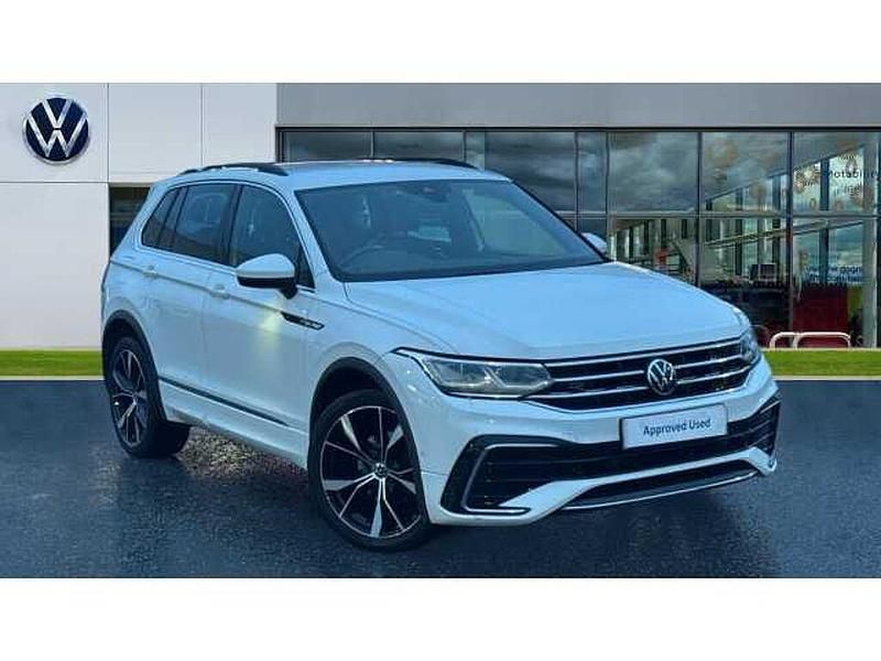 Used VW Tiguan R-line 150 HP (110 kW) 2023 White SUV