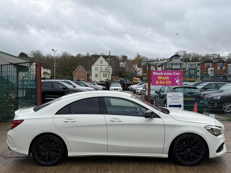 Used Mercedes CLA220 AMG line 177 HP (130 kW) 2016 White Sedan