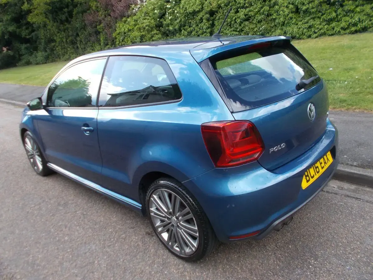 Used VW Polo BlueGT 2016 Blue Hatchback