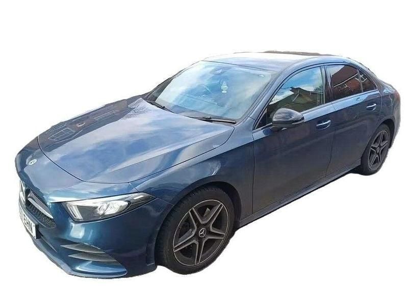 Used Mercedes A250 AMG line 2022 Blue Sedan