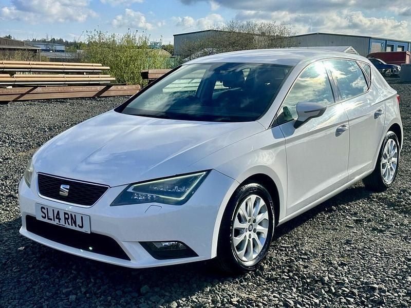 Begagnad Seat Leon SE 2014 Vit Halvkombi