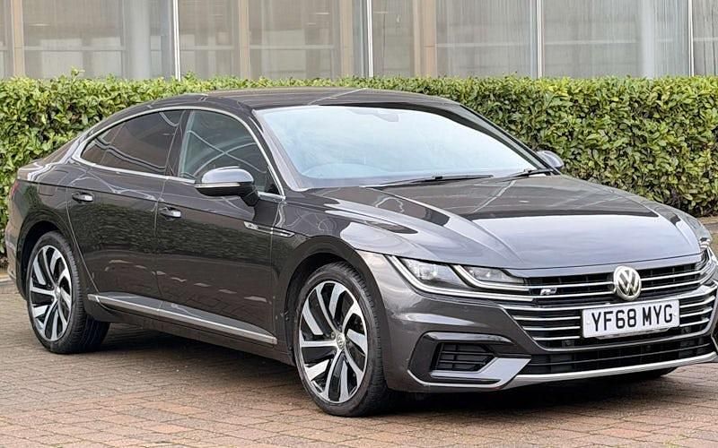 Used VW Arteon R-line 150 HP (110 kW) 2018 Grey Hatchback