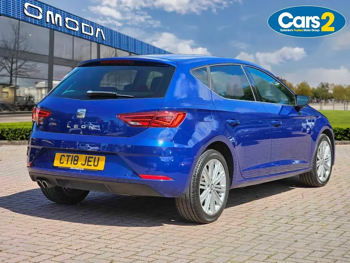 Used Seat Leon XCELLENCE 2018 Blue Hatchback