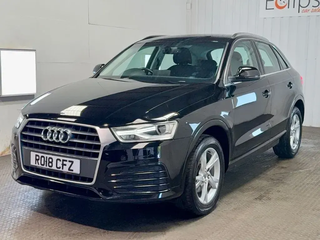 Begagnad Audi Q3 S-Line 184 HK (135 kW) 2018 Svart SUV