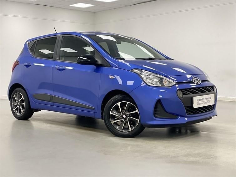 Blue Used 2018 Hyundai i10 GO! Hatchback | £6,995 (Fair price) - Image 1/4