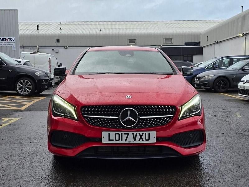 Used Mercedes CLA180 AMG line 122 HP (89 kW) 2017 Red Sedan