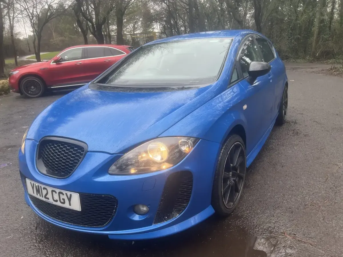 Used Seat Leon FR 170 HP (125 kW) 2012 Blue Hatchback