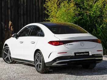 New Mercedes CLA 250+ AMG line 200 kW (272 HP) 2025 White Sedan