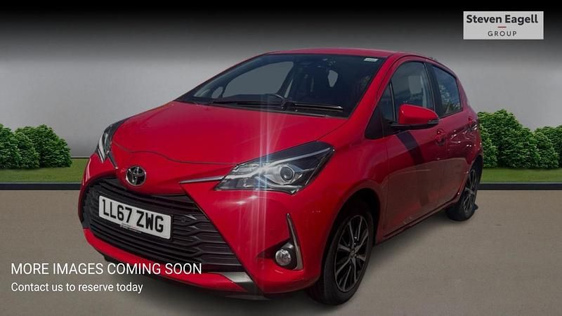 Used Toyota Yaris 2018 Red Hatchback