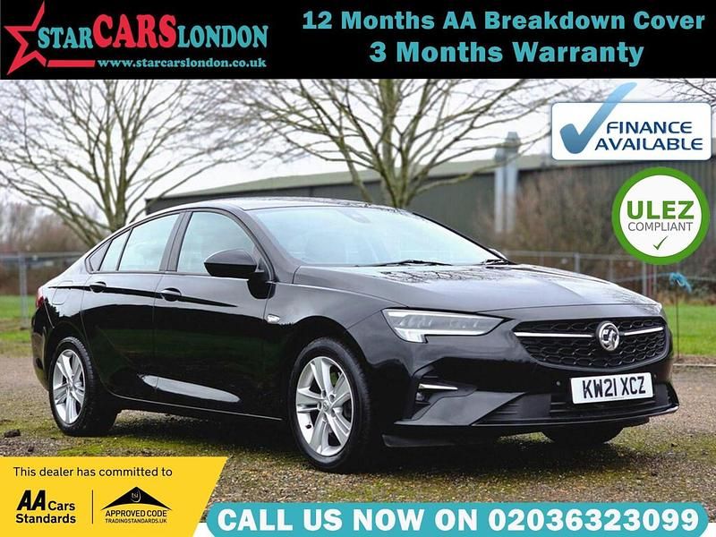Used Vauxhall Insignia Sport 122 HP (89 kW) 2021 Black Hatchback
