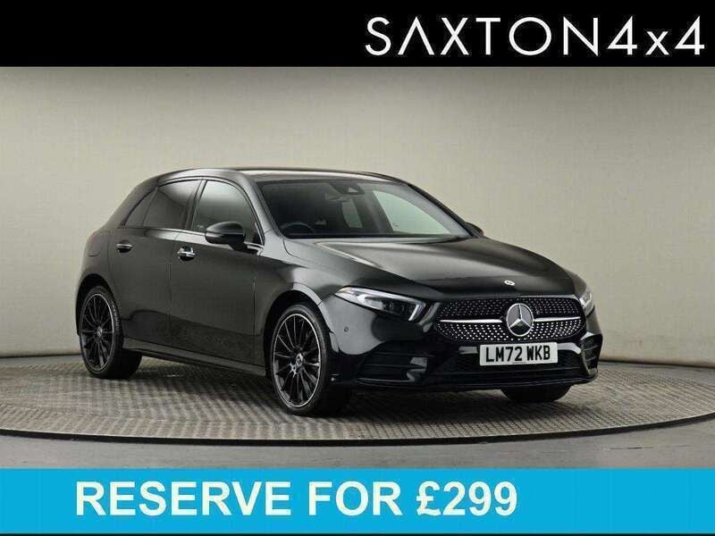 Cosmos black Used 2022 Mercedes A250 AMG line Hatchback | £24,000 (Fair price) - Image 1/4