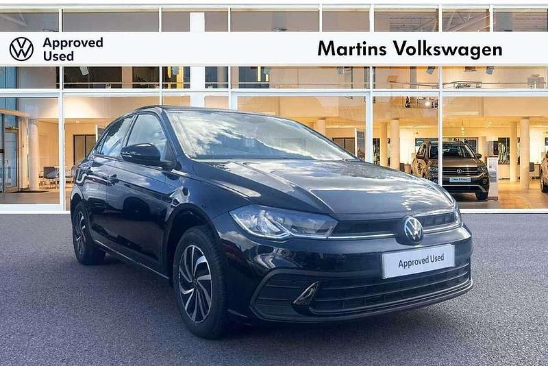 Black Used 2023 VW Polo Life Hatchback | £17,995 (Fair price) - Image 1/4