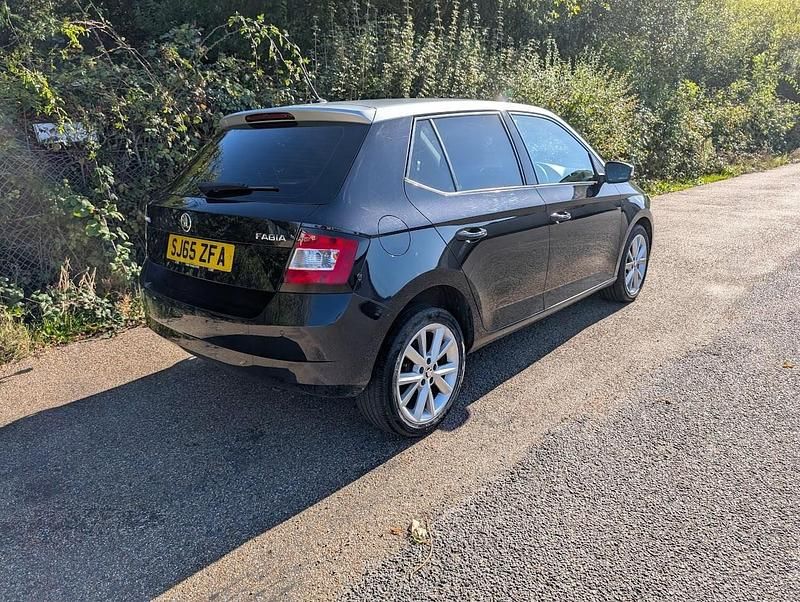Used Skoda Fabia SE 2015 Black Hatchback