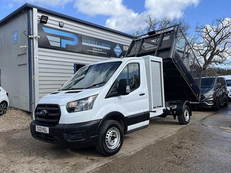 Used Ford Transit 2021 Frozen white (solid paint)