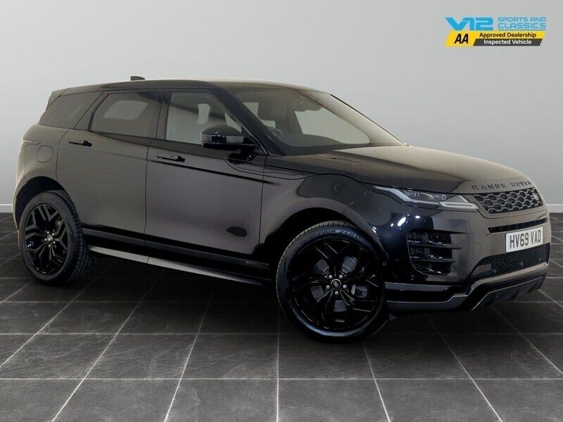 Black Used 2019 Land Rover Range Rover evoque HSE Dynamic Estate | £19,995 (Fair price) - Image 1/2