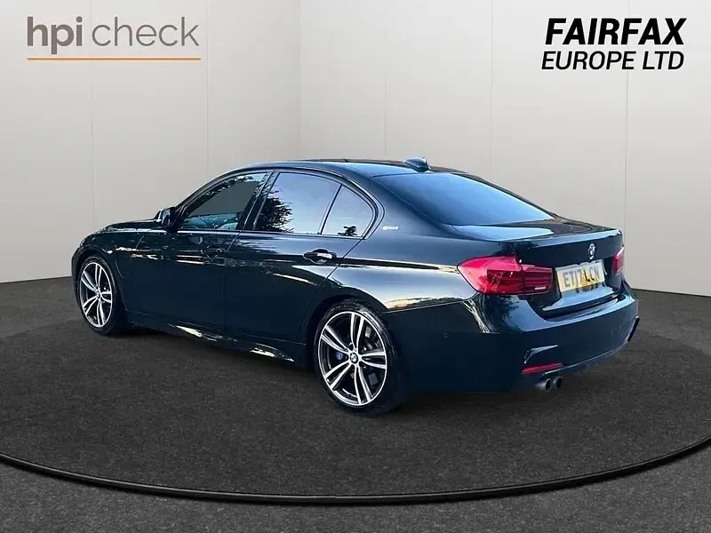Used BMW 330e M Sport 2017 Black Sedan