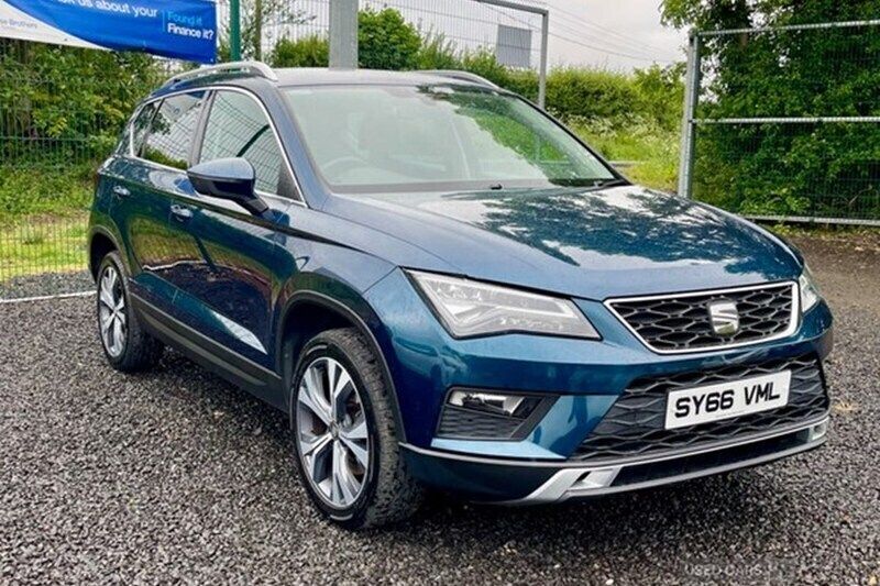 Blue Used 2016 Seat Ateca Ecomotive SUV | £9,195 (Fair price) - Image 1/1