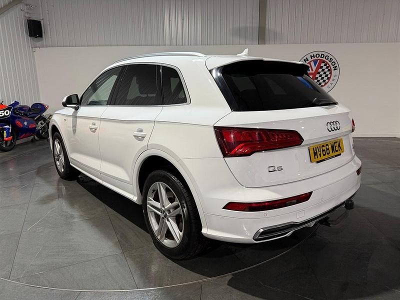 Used Audi Q5 S-Line 190 HP (139 kW) 2018 White SUV