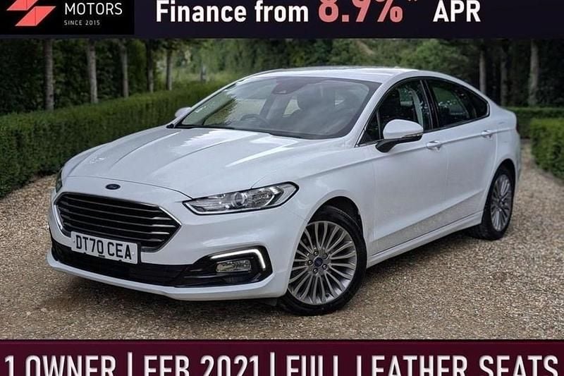 White Used 2021 Ford Mondeo Titanium Sedan | £15,345 (Fair price) - Image 1/1