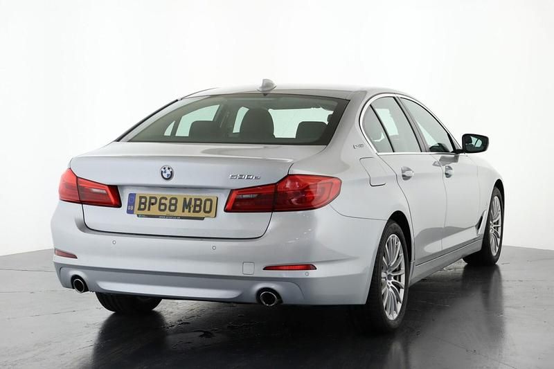 Used BMW 530e Sport Line 2018 Silver Sedan