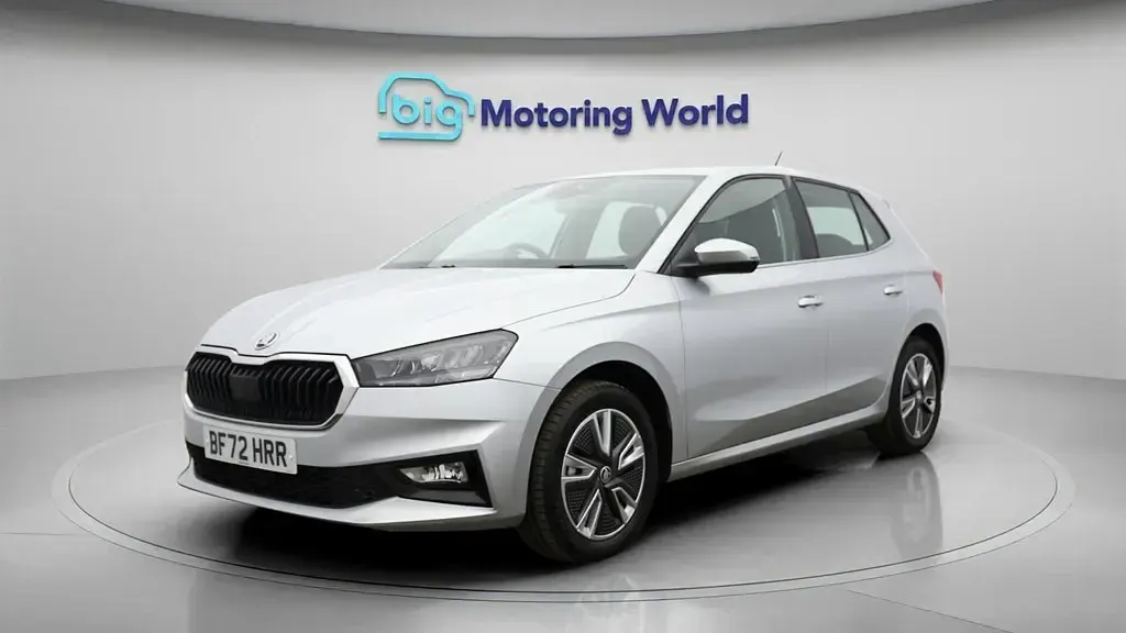 Used Skoda Fabia SE L 95 HP (69 kW) 2022 Silver Hatchback