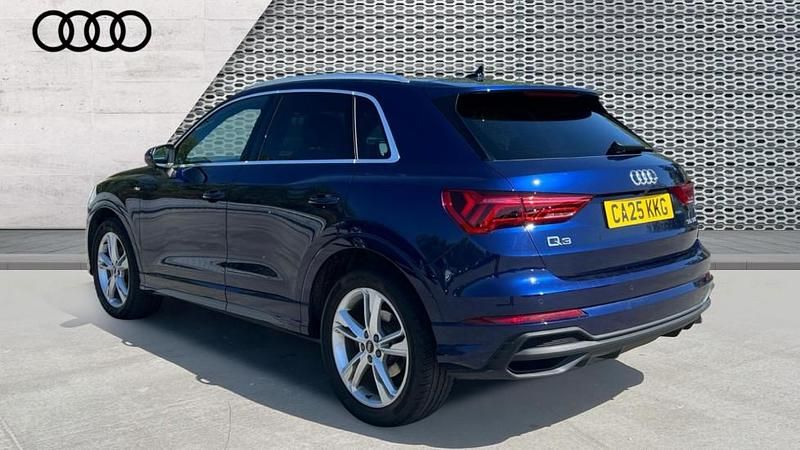 Begagnad Audi Q3 S-Line 150 HK (110 kW) 2025 Blå SUV