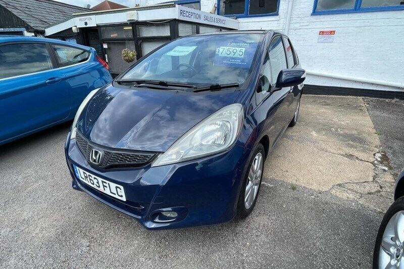 Blue Used 2013 Honda Jazz EX Hatchback | £7,595 (Fair price) - Image 1/1