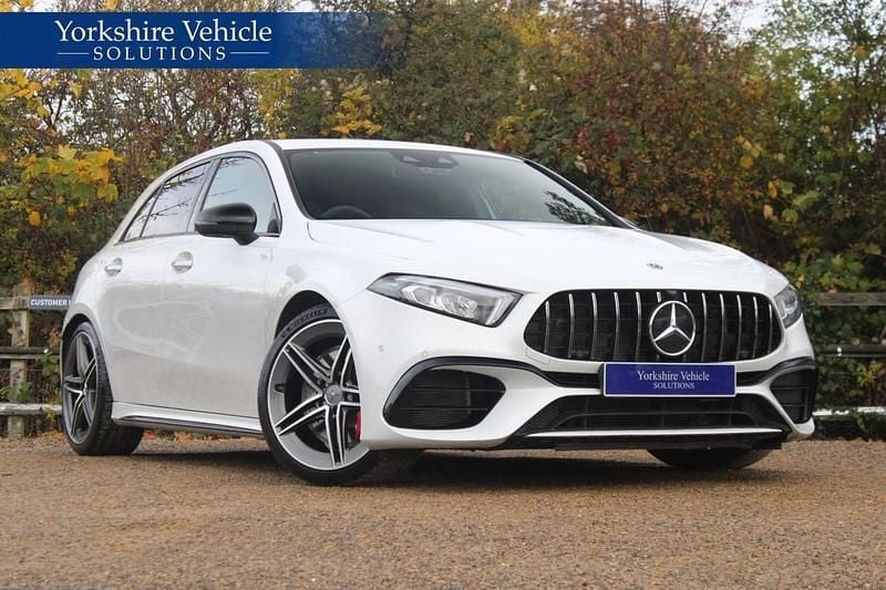 White Used 2020 Mercedes A45 AMG Hatchback | £32,989 (Good price) - Image 1/4