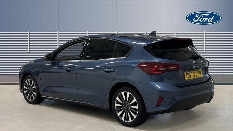 Used Ford Focus Titanium X 125 HP (91 kW) 2023 Blue Hatchback