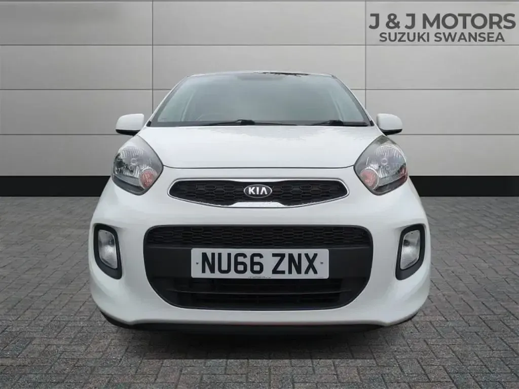 Used Kia Picanto 66 HP (48 kW) 2016 White Hatchback