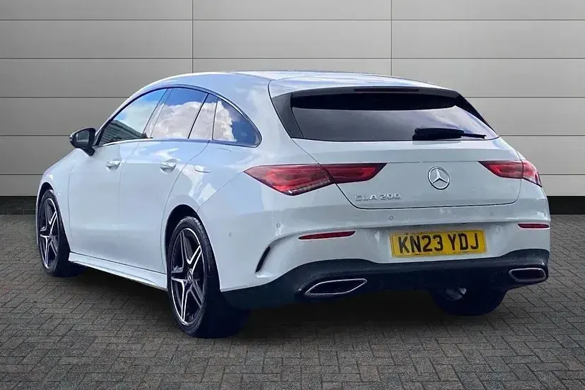 Used Mercedes CLA200 AMG Line Premium 161 HP (118 kW) 2023 Polar white Estate