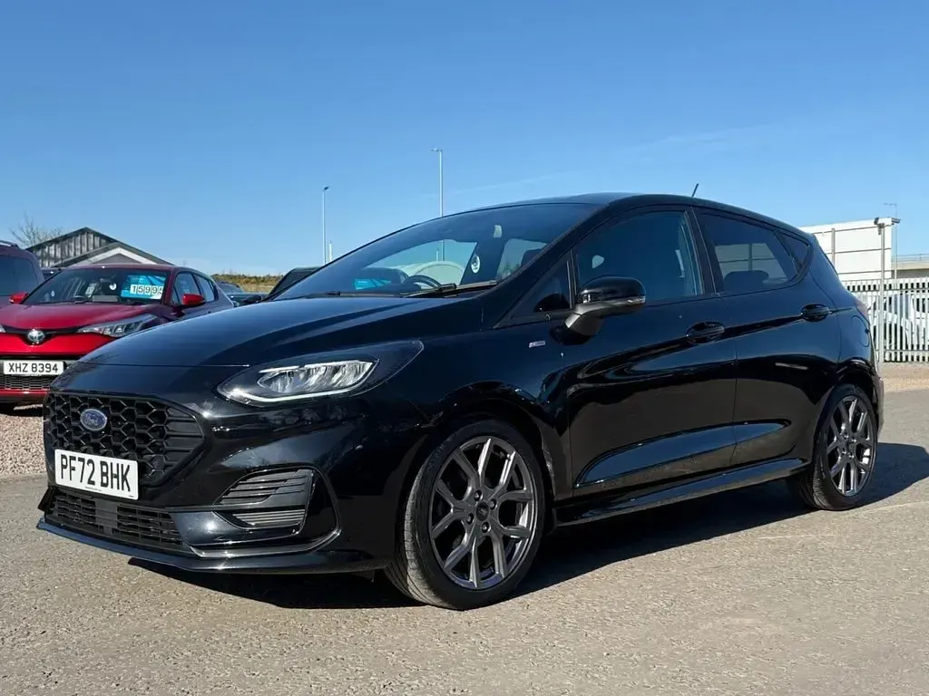 Used Ford Fiesta ST-Line 125 HP (91 kW) 2023 Black Hatchback