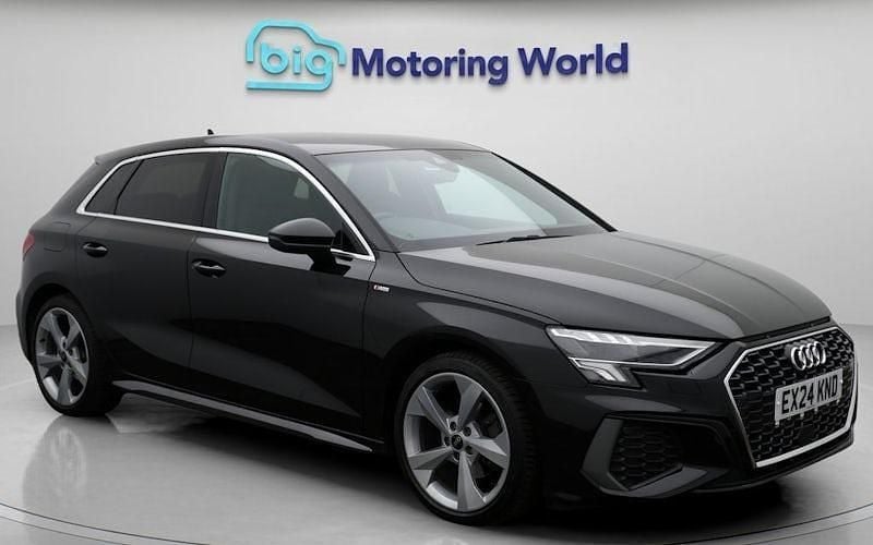 Used 2024 Audi A3 Sportback S-Line Hatchback | £24,200 (Fair price) - Image 1/4