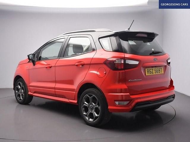 Used Ford Ecosport ST-Line 125 HP (91 kW) 2020 Red SUV