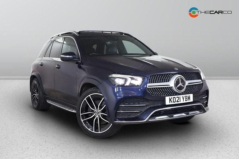 Used Mercedes GLE350 AMG line 2021 Blue Estate