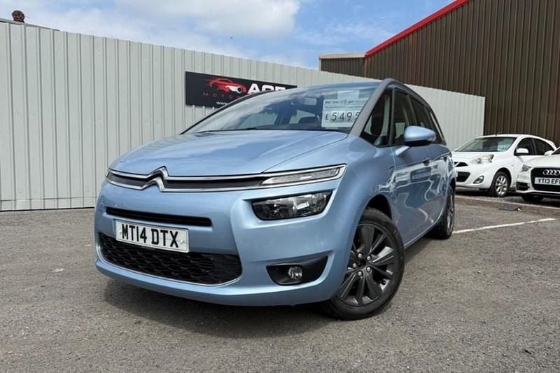 Blue Used 2014 Citroën Grand C4 Picasso Exclusive MPV | £5,495 (Good price) - Image 1/1