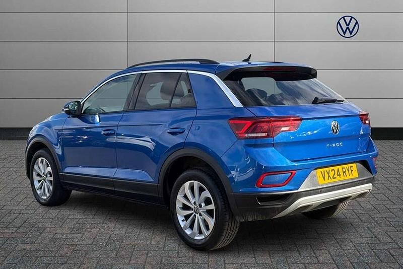 Used VW T-Roc Match 110 HP (80 kW) 2024 Blue SUV