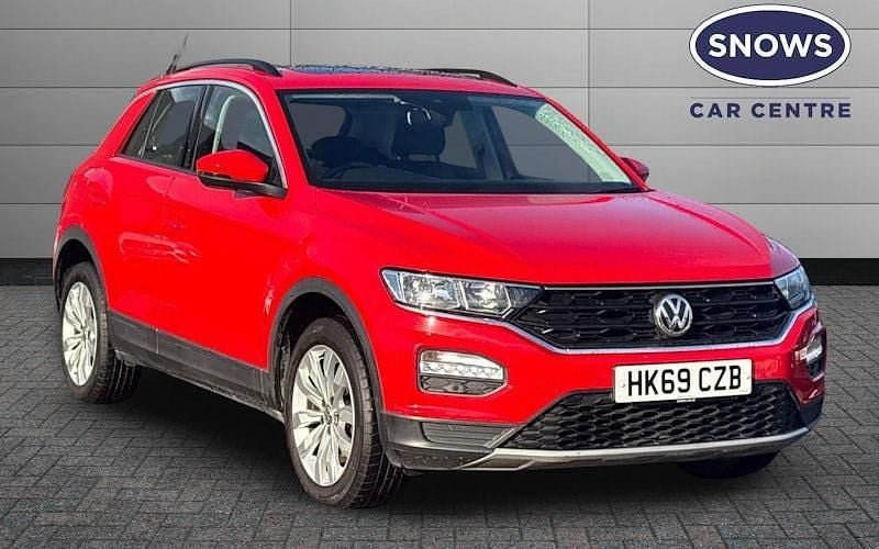 Red Used 2020 VW T-Roc SE SUV | £13,899 (Good price) - Image 1/4