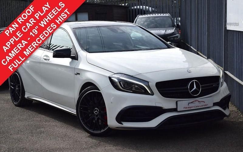 Used Mercedes A45 AMG AMG 360 HP (264 kW) 2015 White Hatchback