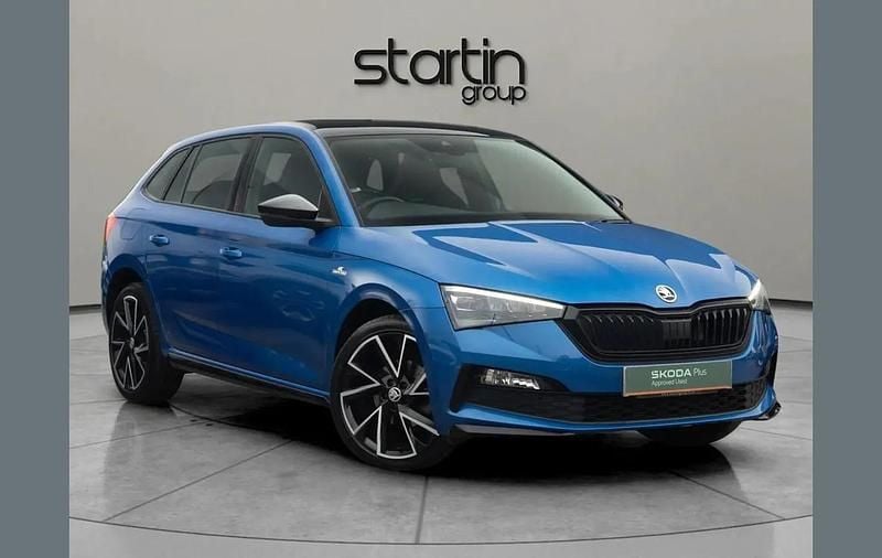 Blue Used 2021 Skoda Scala Monte Carlo Hatchback | £15,750 (Fair price) - Image 1/4