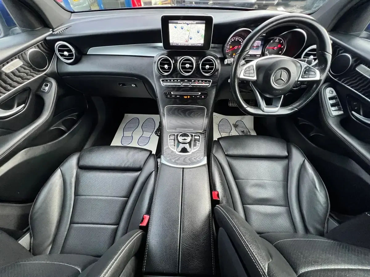 Used Mercedes GLC220 AMG line 2018 Blue SUV