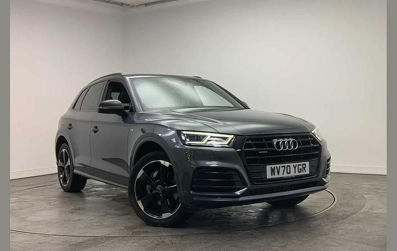 Used Audi Q5 Black Edition 241 HP (177 kW) 2020 Grey SUV