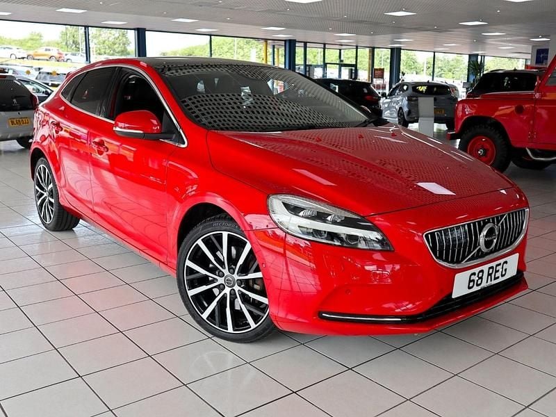 Red Used 2018 Volvo V40 Inscription Estate | £14,789 (A bit pricey) - Image 1/4