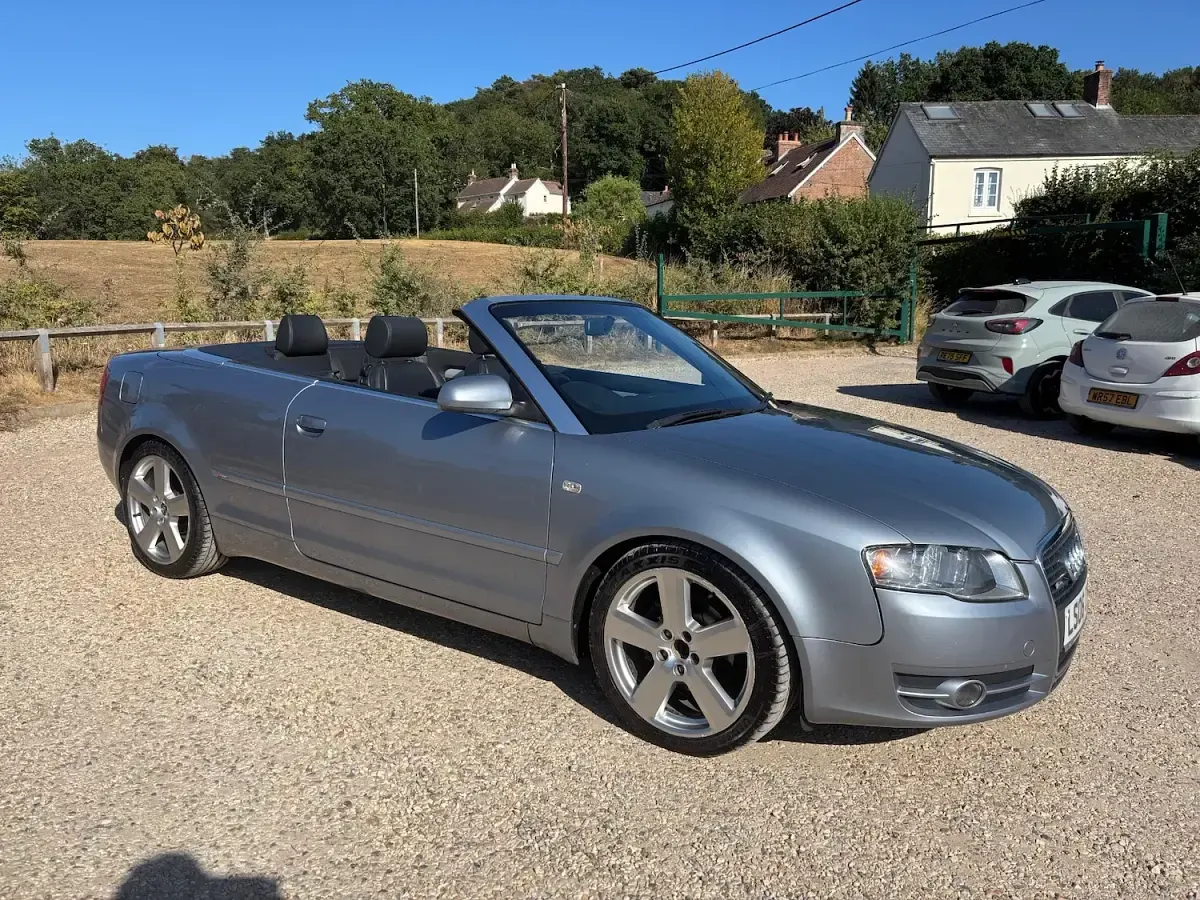 Used Audi A4 Cabriolet S-Line 2006 Silver Cabriolet