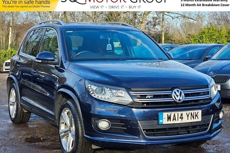 Used VW Tiguan R-line 2014 Blue SUV