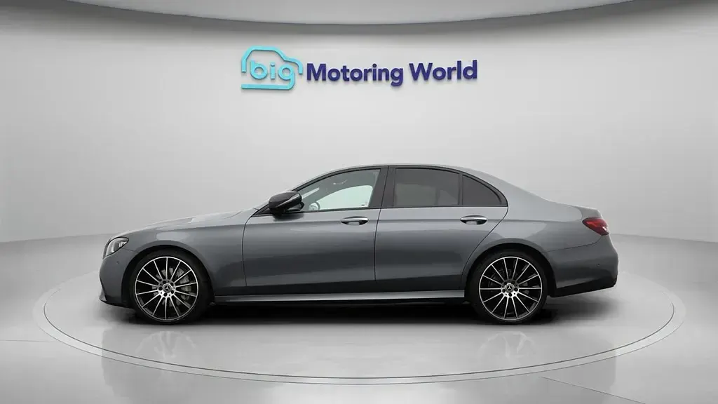 Used Mercedes E220 AMG line 194 HP (142 kW) 2021 Grey Sedan